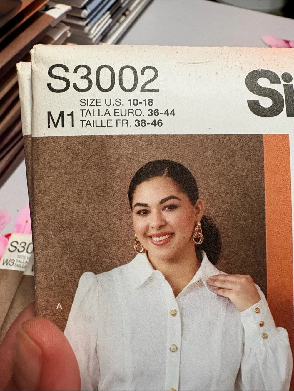 BN UNCUT SIMPLICITY 3002 M1 PLUS SIZE SEWING PATTERNS